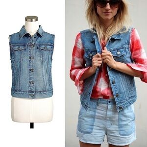 J. Crew Denim Vest